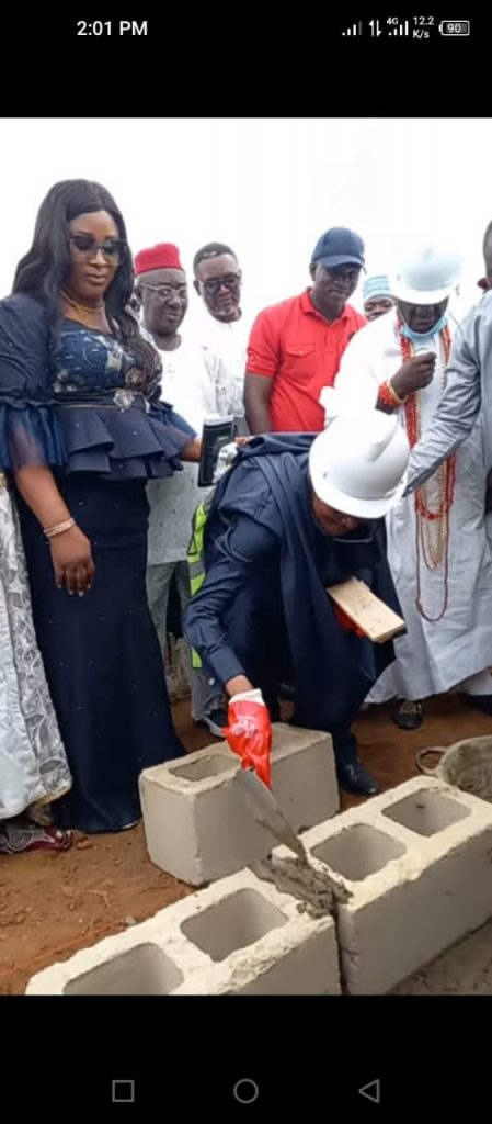 History As Obaro Abejide Perform Foundation Laying Of Okun Unity House