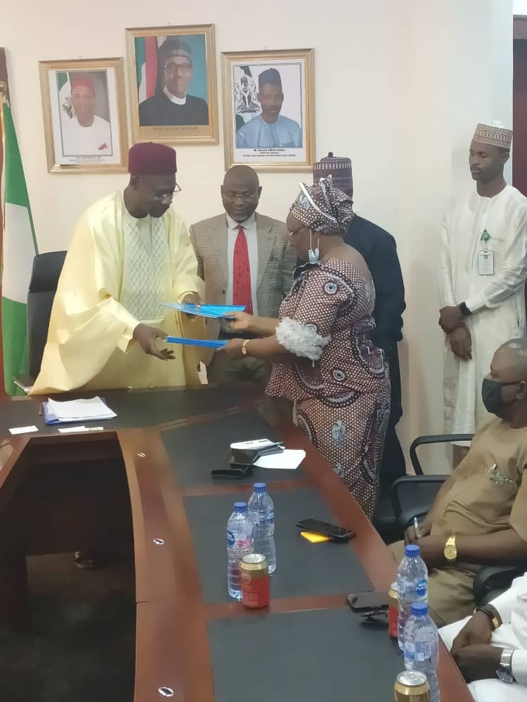 NASRDA, KOGI STATE COLLEGE OF EDUCATION TECHNICAL,KABBA AND ADEBAYO KEHINDE SIGNED MoU ON UAV.