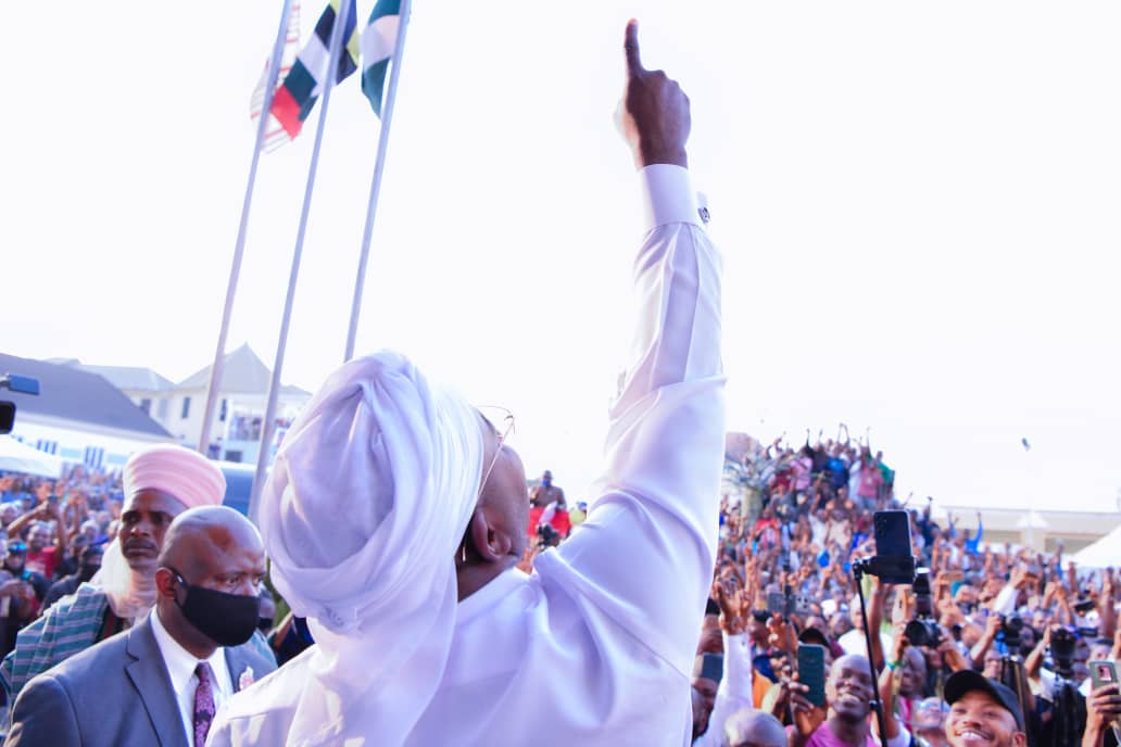 Ex-Governor Bello calls for unity, support for President Tinubu, receives rousing reception from kinsmen.