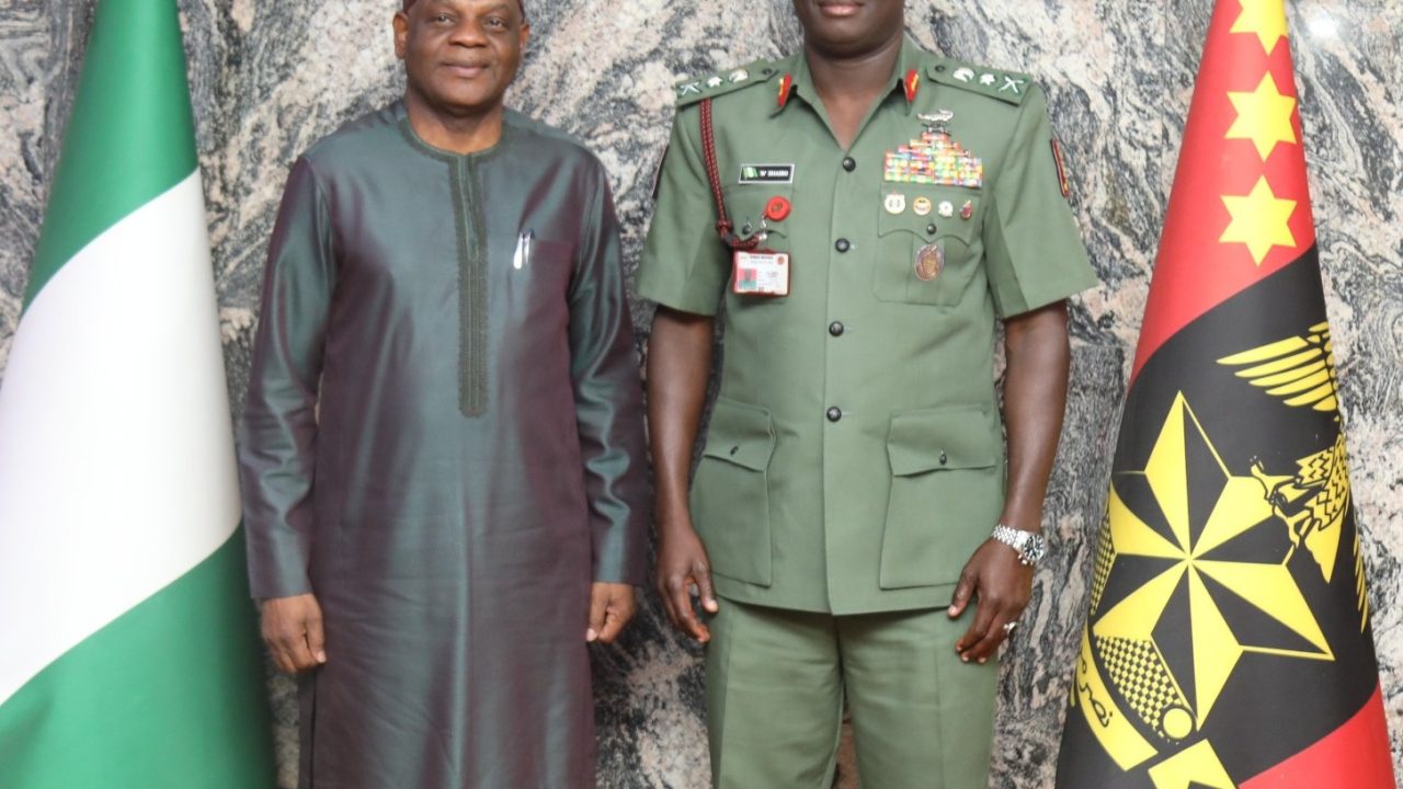 TETFund Boss Arc Sonny Echono Visits COAS Lt. Gen. Waidi Shaibu to Strengthen Education-Defence Collaboration