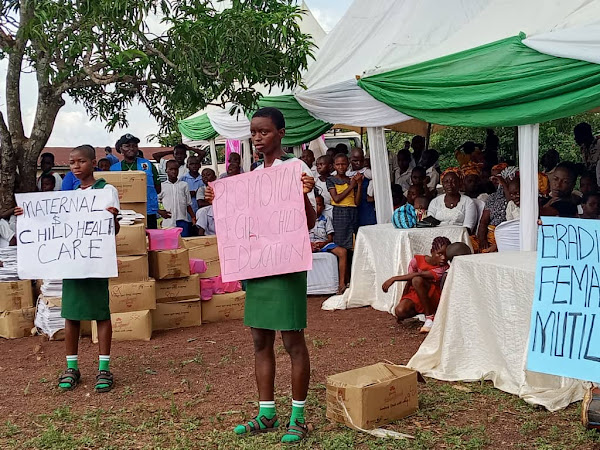 Nwifuru’s Wife Flags Off Distribution Of Free Pads To 10,000 Teenage Girls, Educational Materials In Ebonyi