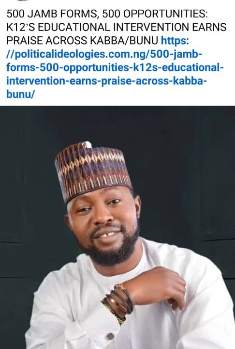 A man with genuine intentions is known by his developmental antecedents. This is the story of a young man Oluwakayode Emmanuel Eseyin.